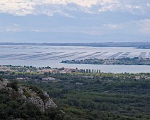Vue sur l'étang de Thau